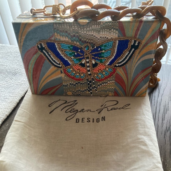Megan Reed Design | Bags | Megan Reed Design Multicolor Butterfly ...